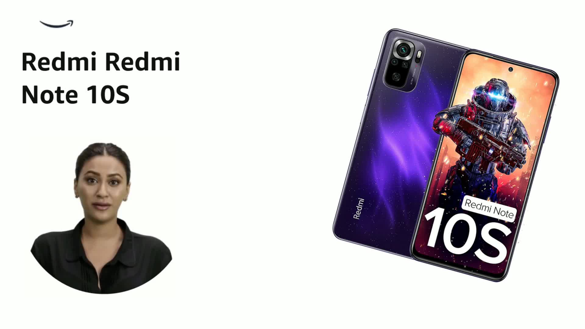 Redmi (Refurbished) Note 10S (Cosmic Purple, 8GB RAM,128 GB